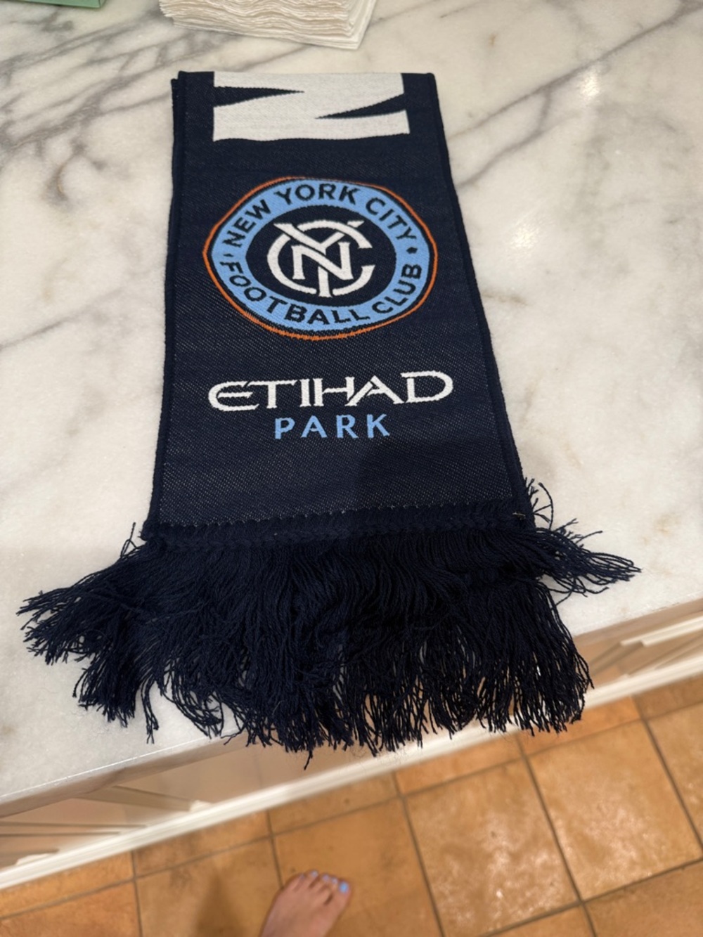 New York City FC Etihad Park Scarf - NYCFC